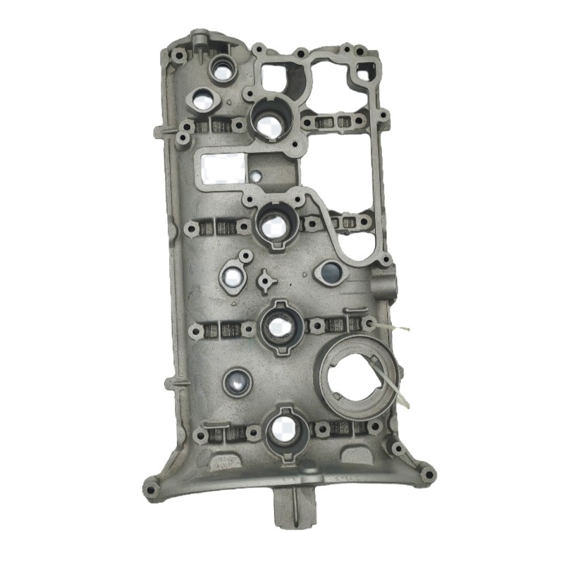 High pressure die casting engine system integral cover
